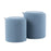 LumiSource Tray Nesting Ottoman Set, Blue Fabric/Natural Wood - OT-TRAYNESTBUNA