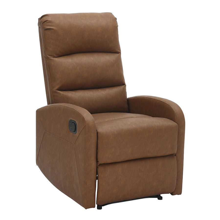 LumiSource Dormi Recliner Chair, Camel PU - RCL-DORMICAM