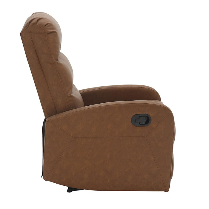 LumiSource Dormi Recliner Chair, Camel PU