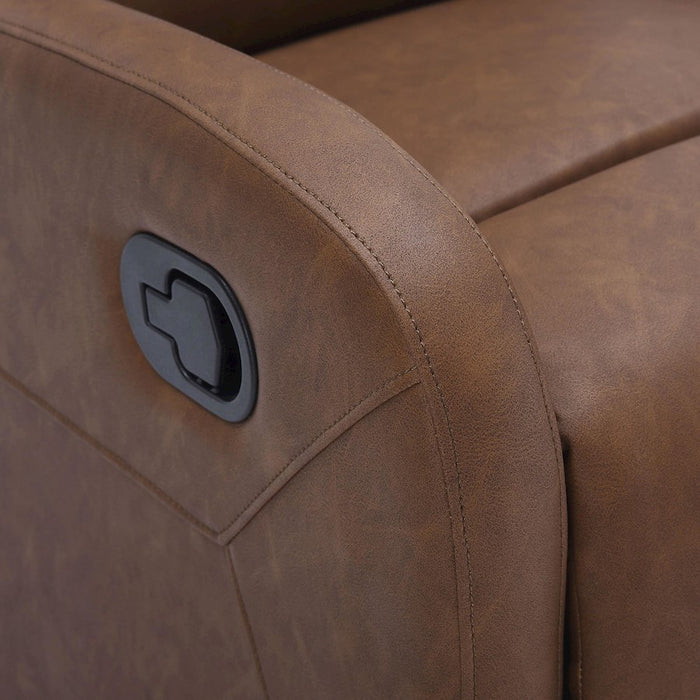 LumiSource Dormi Recliner Chair, Camel PU