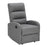 LumiSource Dormi Recliner Chair, Charcoal Fabric - RCL-DORMICHAR