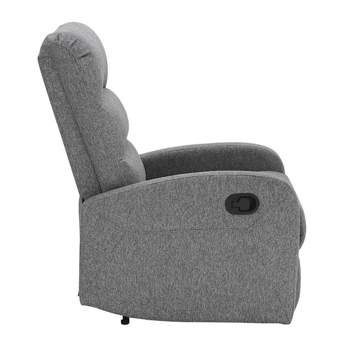 LumiSource Dormi Recliner Chair, Charcoal Fabric
