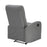 LumiSource Dormi Recliner Chair, Charcoal Fabric