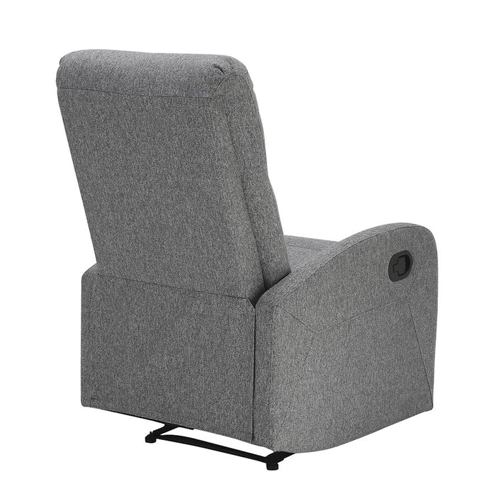 LumiSource Dormi Recliner Chair, Charcoal Fabric