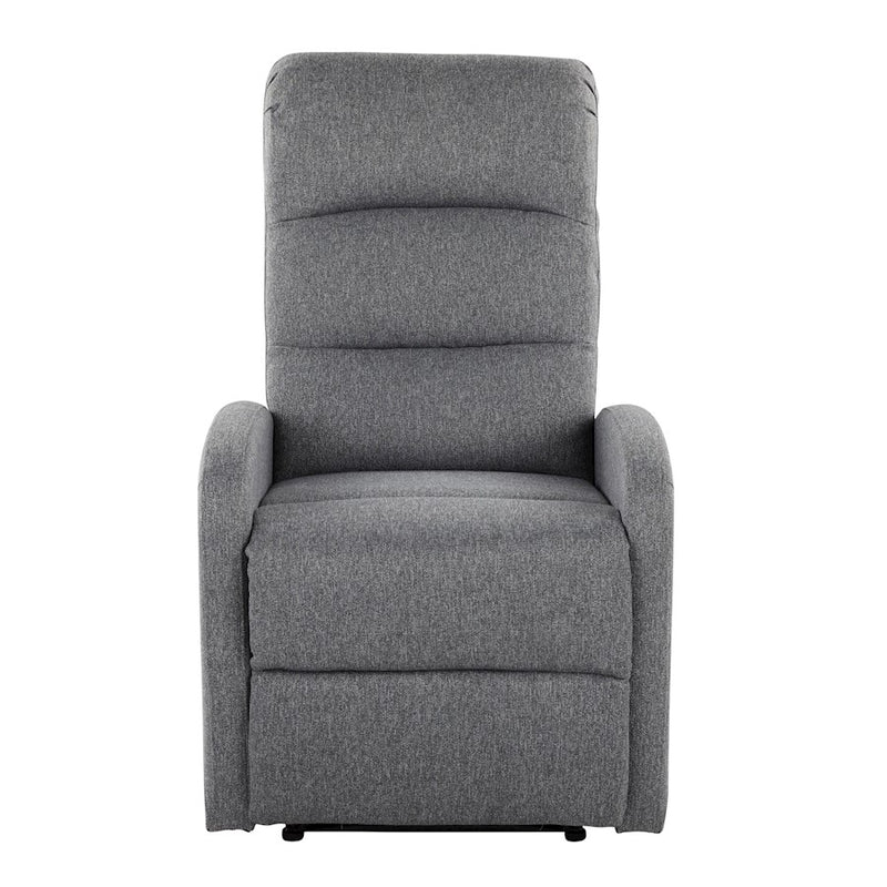 LumiSource Dormi Recliner Chair, Charcoal Fabric