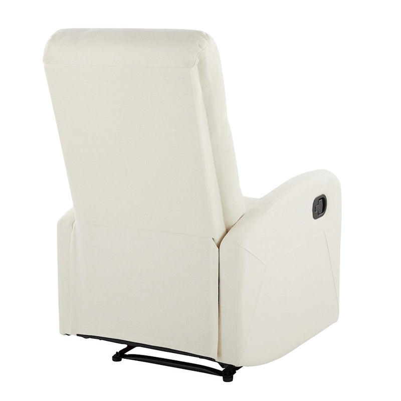 LumiSource Dormi Recliner Chair, Cream Fabric