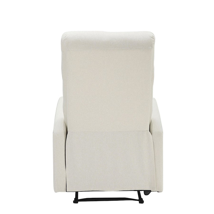 LumiSource Dormi Recliner Chair, Cream Fabric