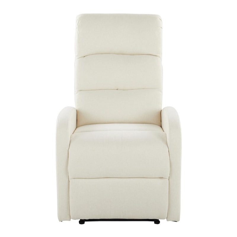 LumiSource Dormi Recliner Chair, Cream Fabric