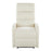 LumiSource Dormi Recliner Chair, Cream Fabric