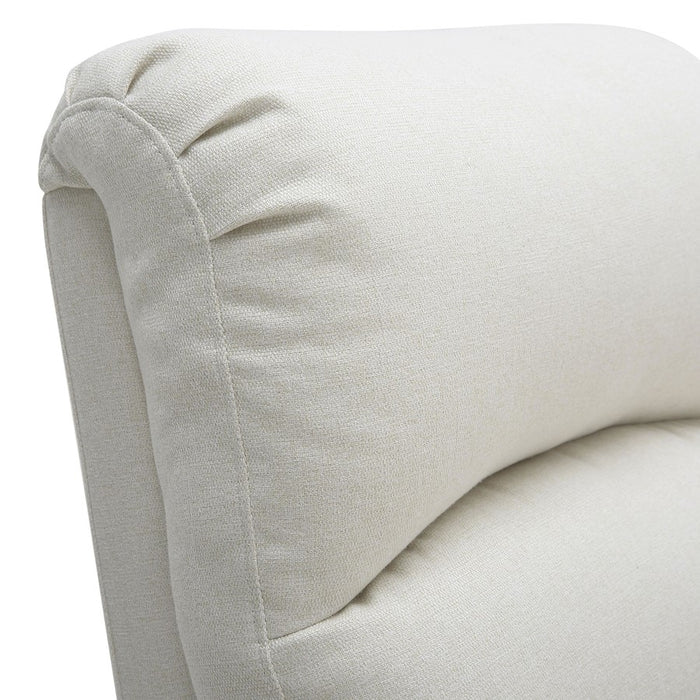 LumiSource Dormi Recliner Chair, Cream Fabric