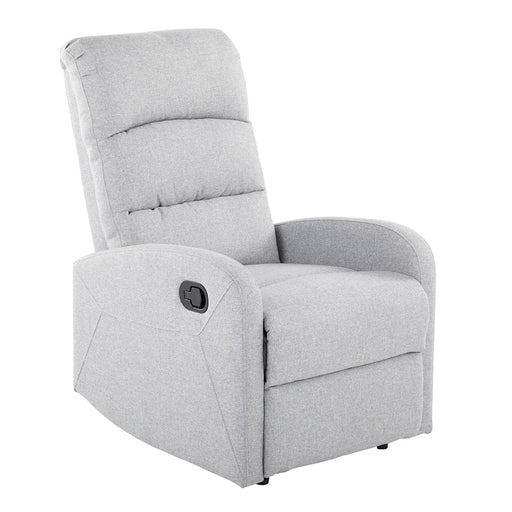 LumiSource Dormi Recliner Chair, Grey Fabric - RCL-DORMIGY