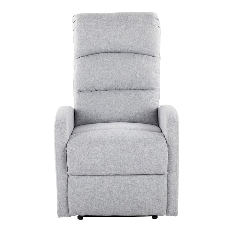 LumiSource Dormi Recliner Chair, Grey Fabric