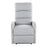 LumiSource Dormi Recliner Chair, Grey Fabric