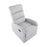 LumiSource Dormi Recliner Chair, Grey Fabric