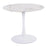 LumiSource Pebble Mod Table, White Metal - T30-PEBMODWW