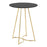 LumiSource Cece Canary Counter Table in Gold Steel/Black MDF - T36-CECECNRY2AUBK