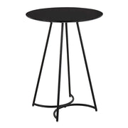 LumiSource Cece Canary Counter Table, Black Steel/Black MDF - T36-CECECNRY2BKBK