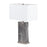 LumiSource Cory Table Lamp, Black/Stainless