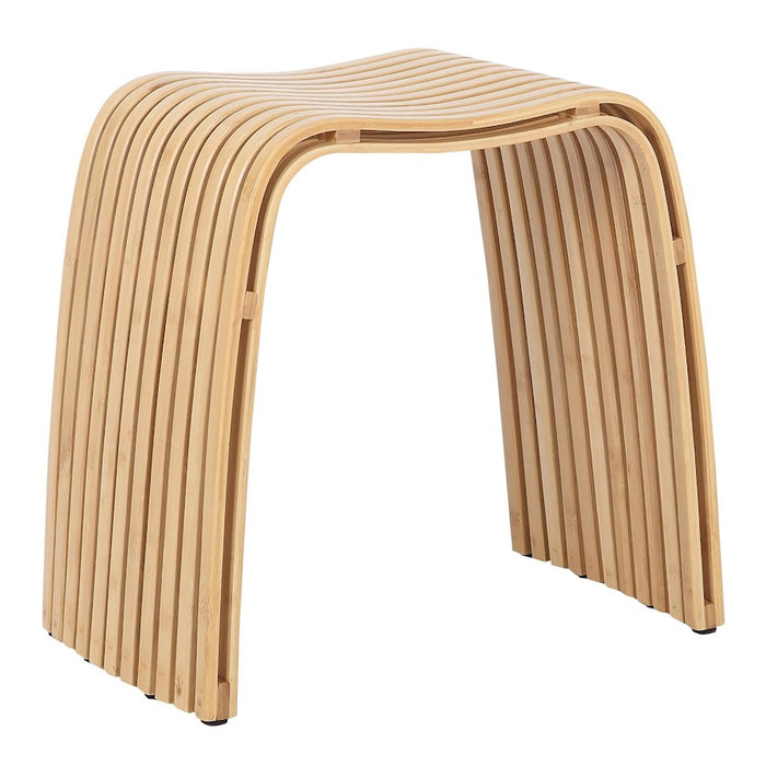 LumiSource U-Bamboo Side Table in Natural Bamboo - TB-UBAMBOO