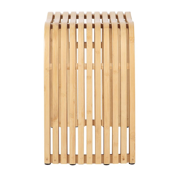 LumiSource U-Bamboo Side Table in Natural Bamboo