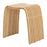 LumiSource U-Bamboo Side Table in Natural Bamboo