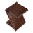 LumiSource Z-Bamboo Side Table in Walnut Bamboo