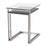 LumiSource Nesting Zenn Table in Stainless Steel/Satin Black MDF