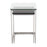 LumiSource Nesting Zenn Table in Stainless Steel/Satin Black MDF