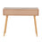 LumiSource Bora Bora Console Table in Natural Wood/Rattan