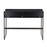 LumiSource Franklin Console Table, Black Metal