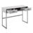 LumiSource Franklin Console Table, Grey Metal