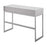 LumiSource Franklin Console Table, Grey Metal