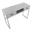 LumiSource Franklin Console Table, Grey Metal