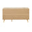 LumiSource Astro Sideboard in Natural Wood/White Wood
