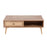 LumiSource Bora Bora Coffee Table in Natural Wood/Rattan