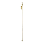Minuteman International 47in Brass Poker & Blow Poke | Traditional Solid Brass Fireplace Tool | Living Room & Hearthside Accessory | Model BP-03