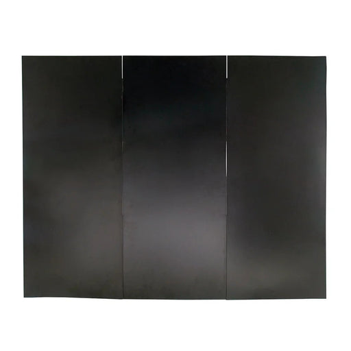 Minuteman International 47 x 34 Draft Guard Cover | Black Wrought Iron Fireplace Screen | Living Room & Hearth Accessory | Model DGC-02