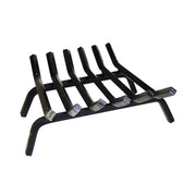 ACHLA Minuteman 18in Tapered Fireplace Grate | Wrought Iron Hearth Log Holder | Living Room & Fireplace | 27 x 2 x 10 in | Model FG6-18