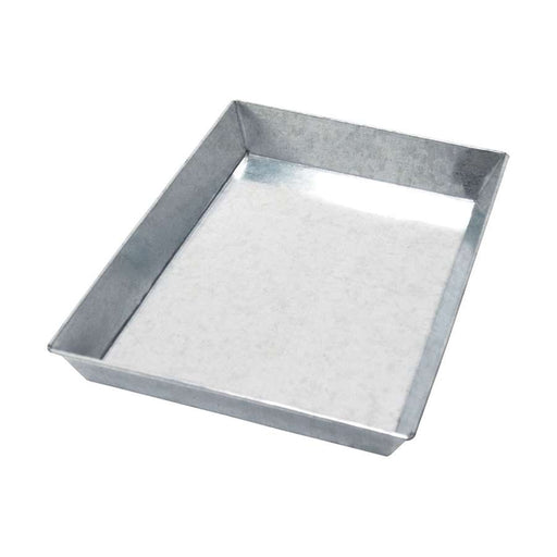Minuteman International GT-33 Ash Pan Set for 33" Fireplace Grate | Galvanized Steel | Hearth Cleaning Accessory | 17 x 12.25 x 2 in | Model GT-33