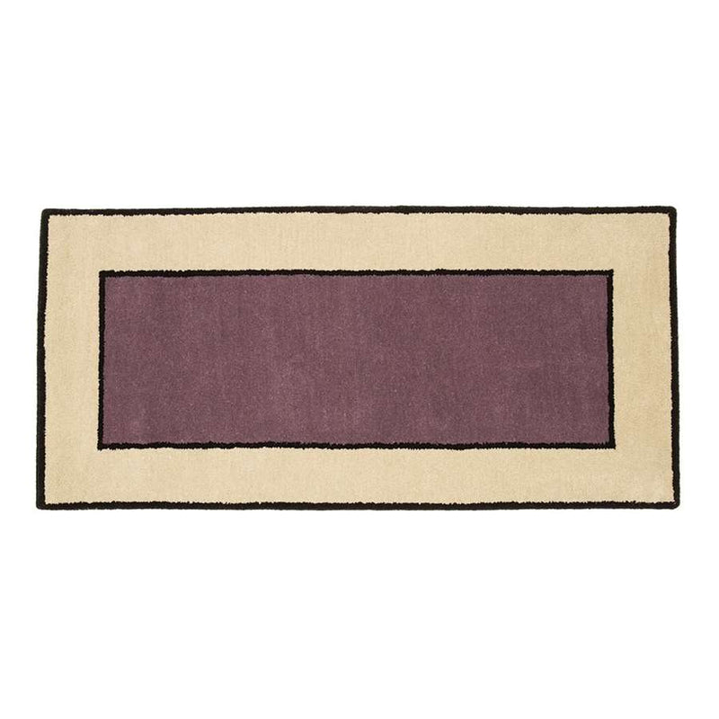 Minuteman International Contemporary II 56 x 26 in Rectangular Hearth Rug | Dusk Wool | Fireplace & Entryway Floor Protection | Model H-65