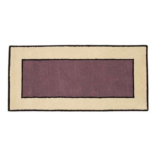 Minuteman International Contemporary II 56 x 26 in Rectangular Hearth Rug | Dusk Wool | Fireplace & Entryway Floor Protection | Model H-65