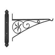Minuteman International MC-24 24in Swivel Arm Fireplace Crane | Wrought Iron Black Powder Coated | Hearth Cooking & Kettle Hanger | Model MC-24