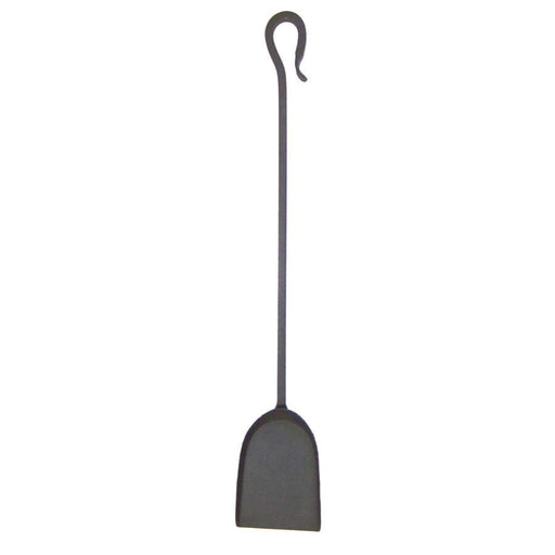 Minuteman International WR-21S 28in Shepherd's Hook Shovel | Graphite Wrought Iron Fireplace Tool | Hearth & Wood Stove Cleanup | 28in | Model WR-21S