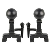 Minuteman International Ball Andirons