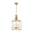 Visual Comfort Studio Bantry House 4 Light Small Lantern, Ant Gild - AC1004ADB