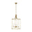 Visual Comfort Studio Bantry House 4 Light Med Lantern, Ant Gild - AC1014ADB