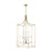 Visual Comfort Studio Bantry House 8-Lt XL Lantern, Ant Gild - AC1038ADB