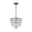 Visual Comfort Studio Leon 5-Lt SM Chandelier, Dark Zinc