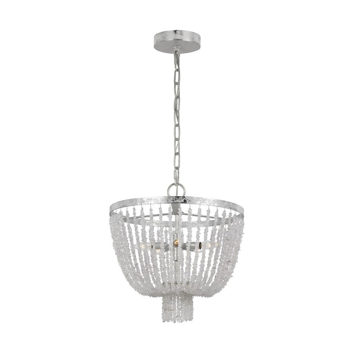 Visual Comfort Studio Leon 5 Light Small Chandelier, Salt Mist