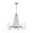 Visual Comfort Studio Leon 6 Light Medium Chandelier, Salt Mist - AC1066SMT